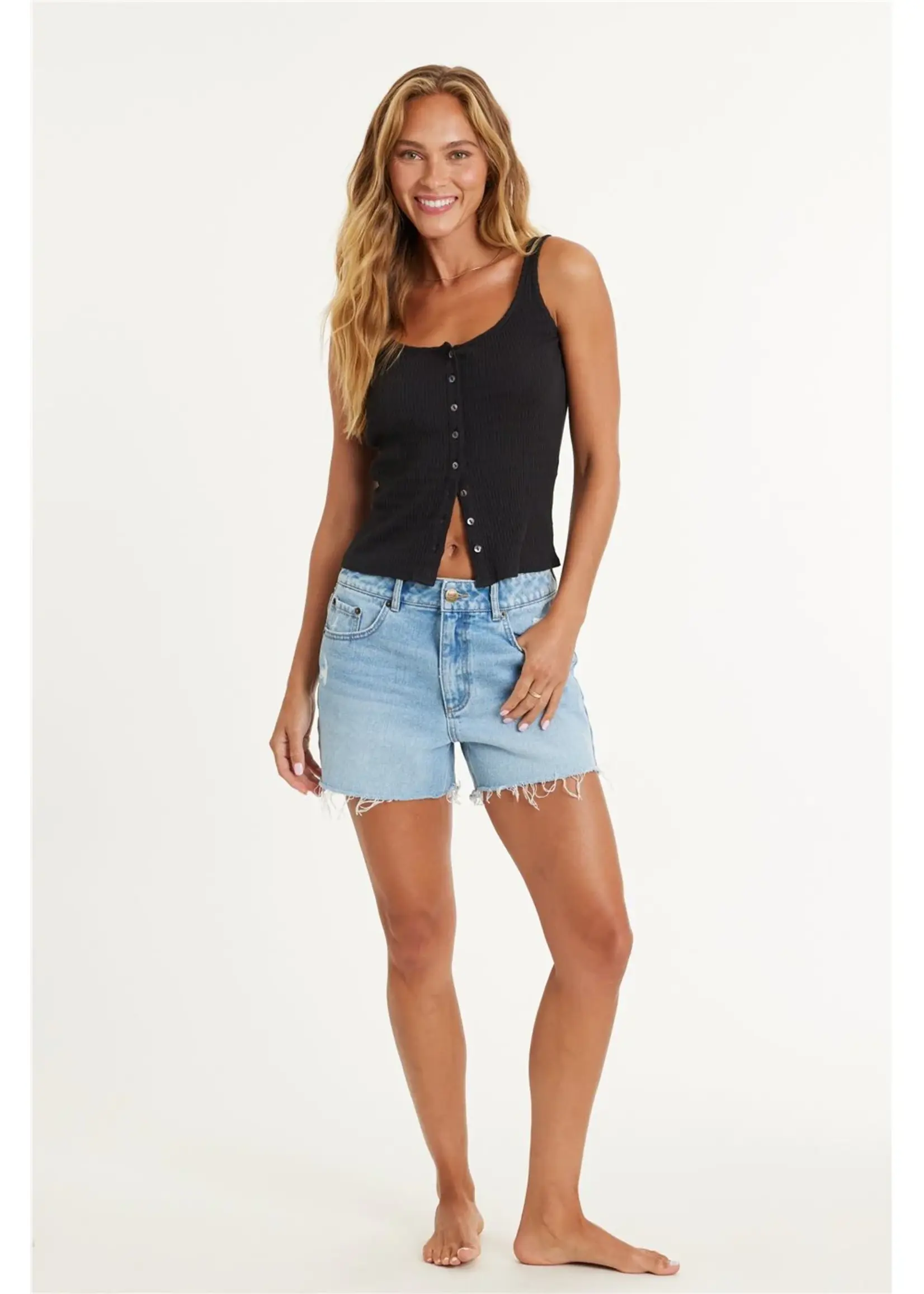 Amuse Society Beach Break Knit Tank