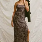Z Supply Cielo Leopard Midi Dress