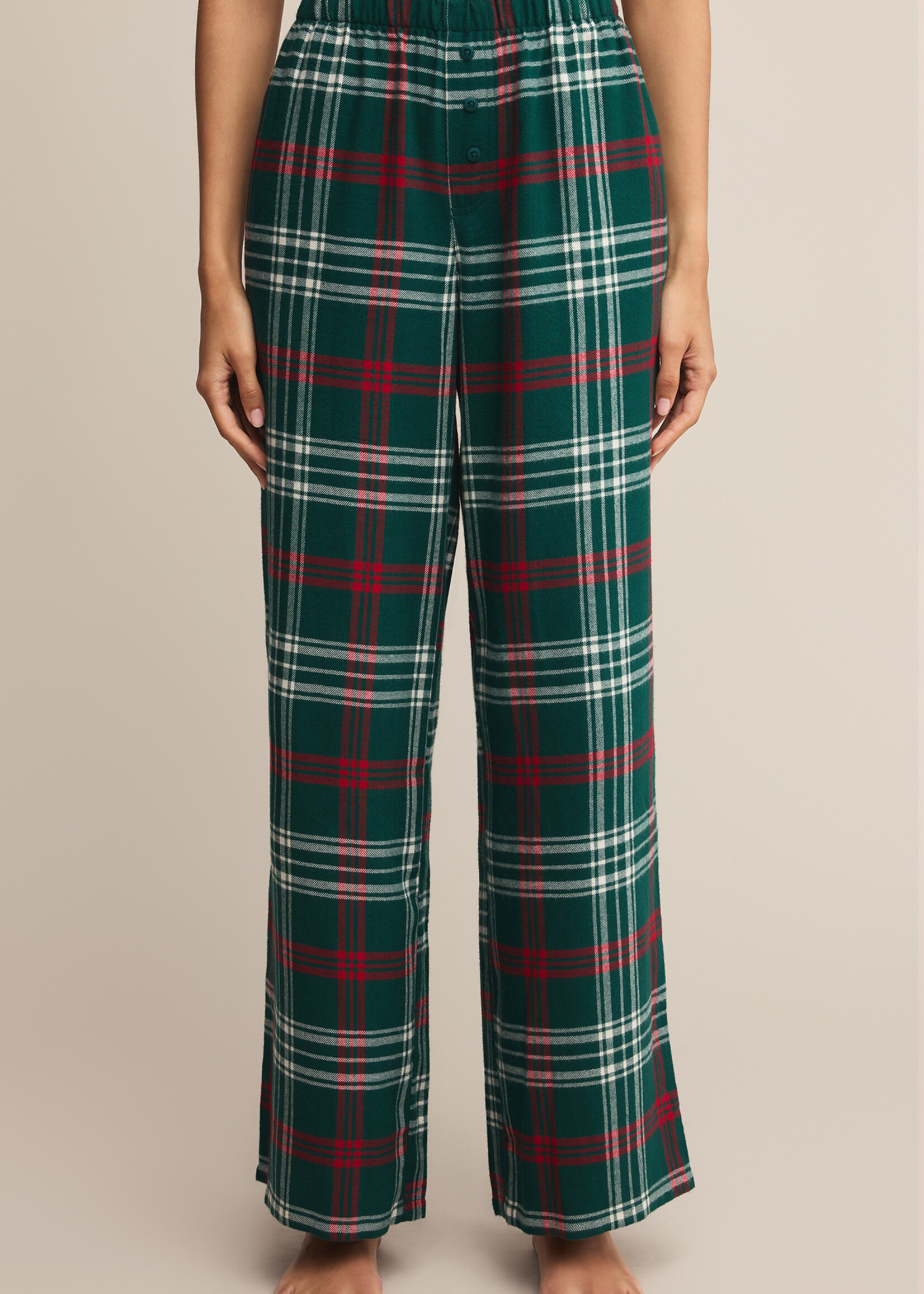 Z Supply Hangout Plaid Pant