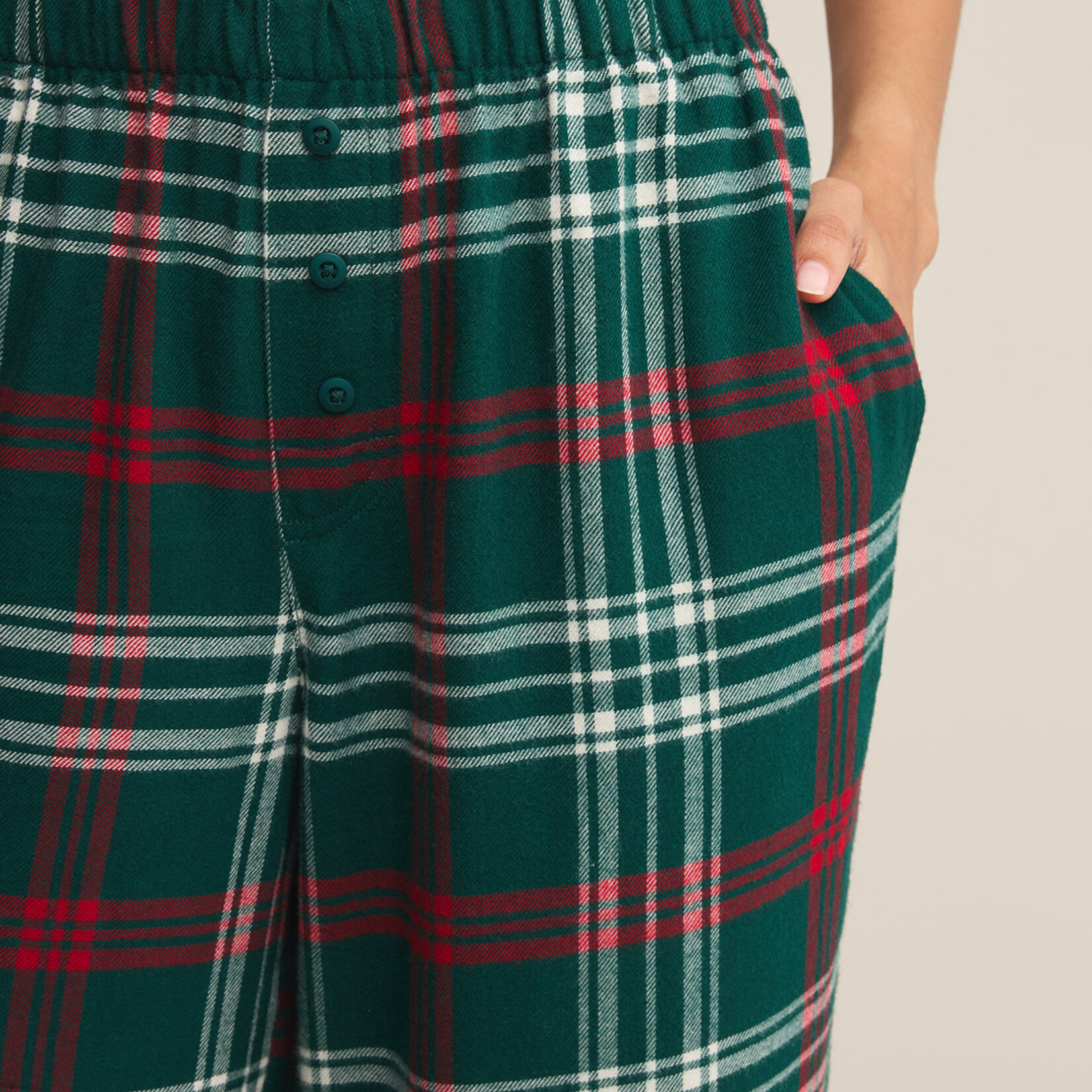 Z Supply Hangout Plaid Pant