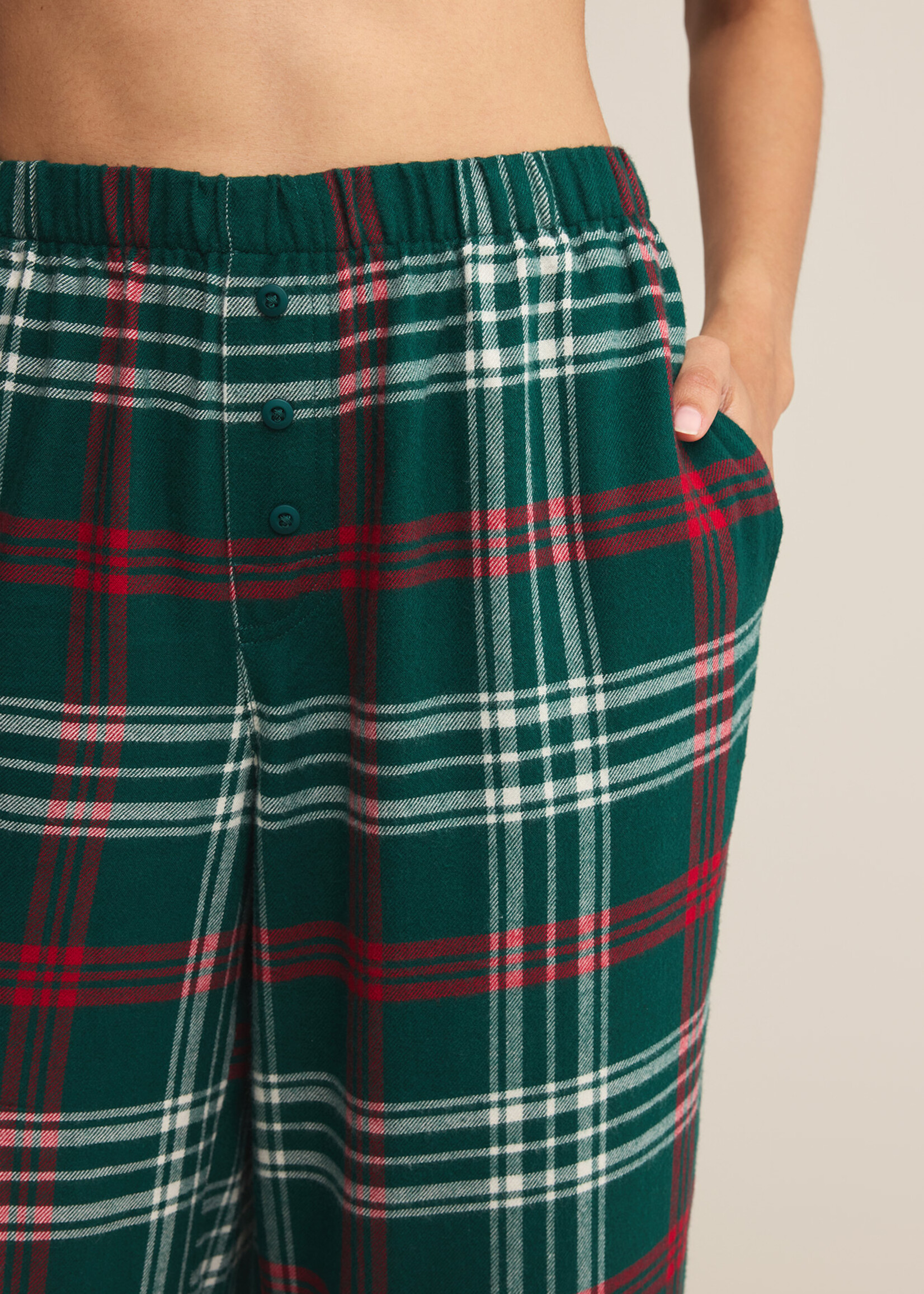 Z Supply Hangout Plaid Pant