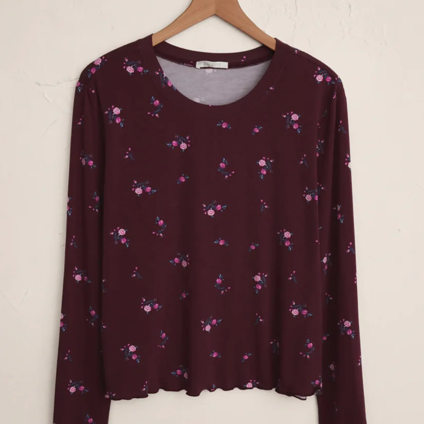 Z Supply Bella Ditsy LS Top