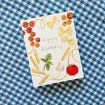 Pasta Party Birthday Greeting Card | Birthday Card