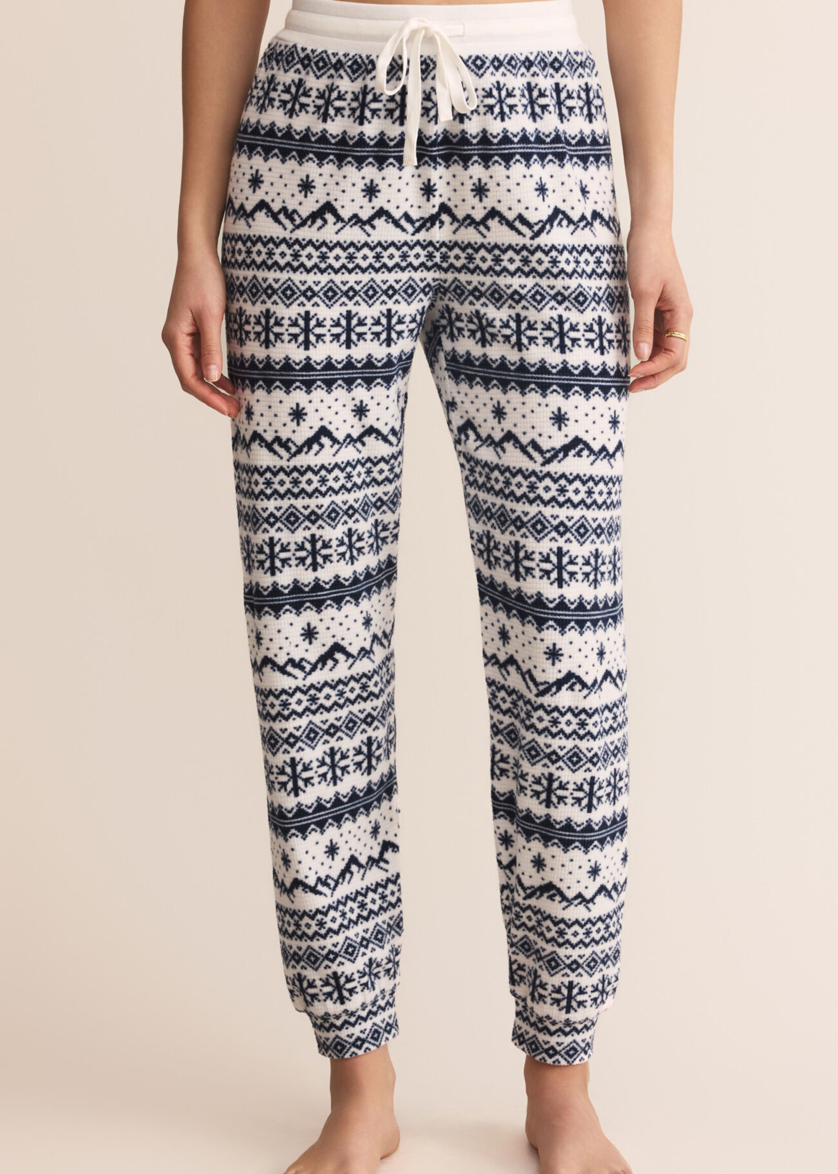Z Supply Twilight Fairisle Jogger