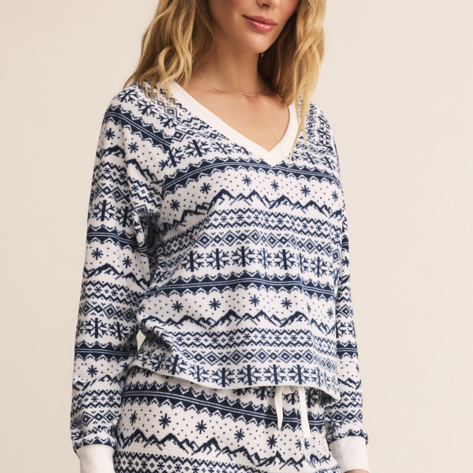 Z Supply Slopes Fairisle L/S Top