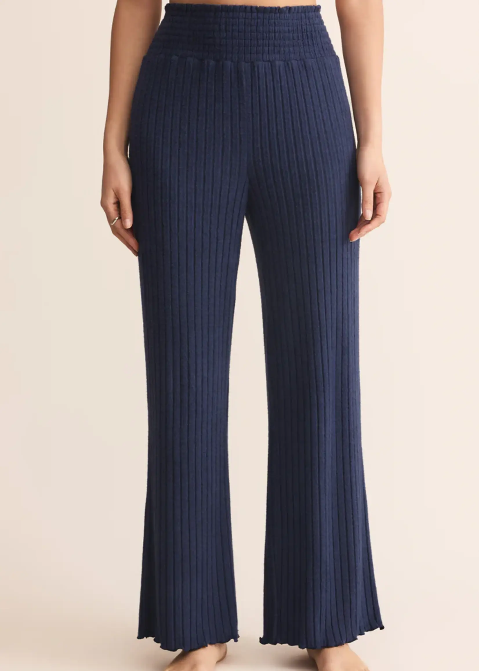 Z Supply Dawn Smocked Rib Pant