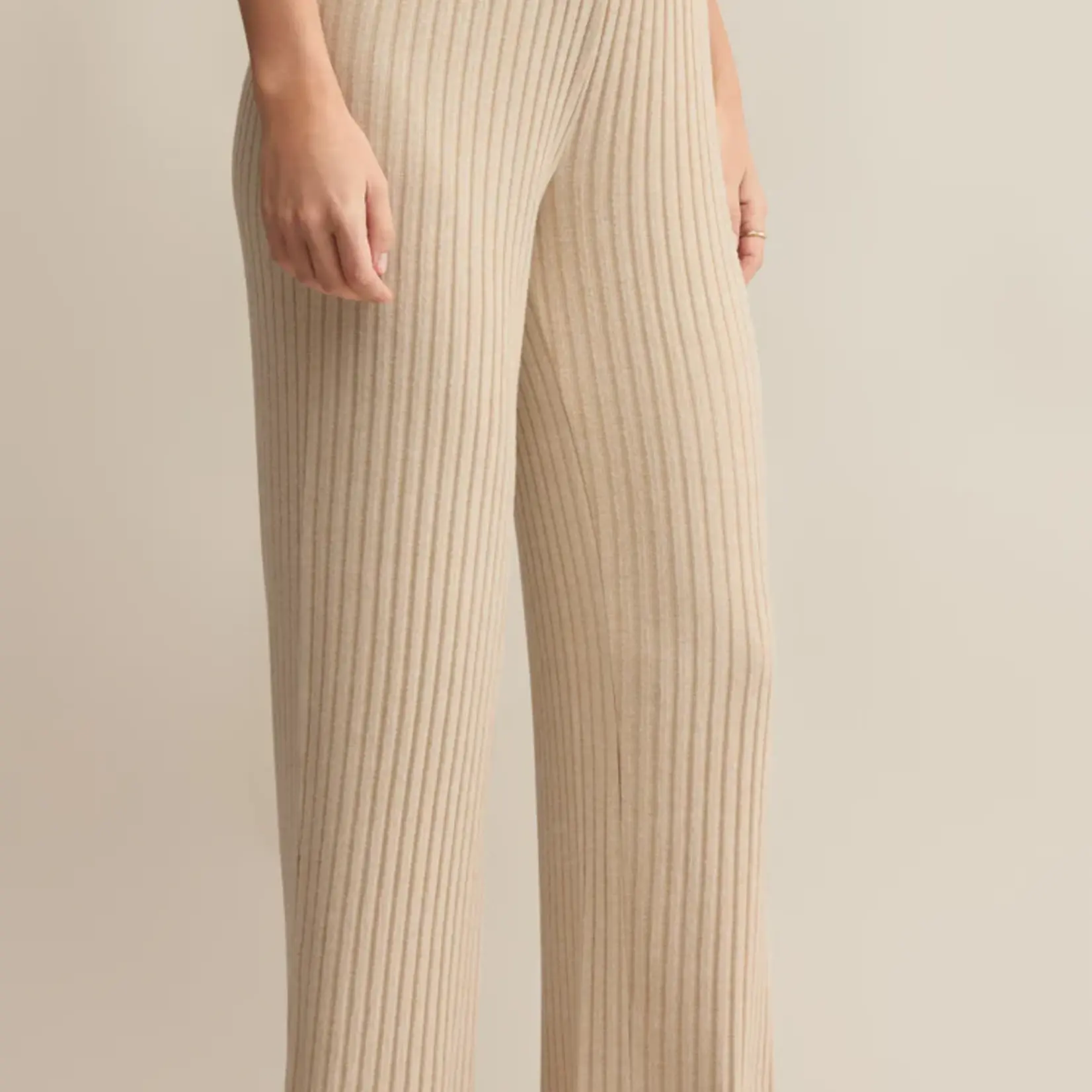 Z Supply Dawn Smocked Rib Pant