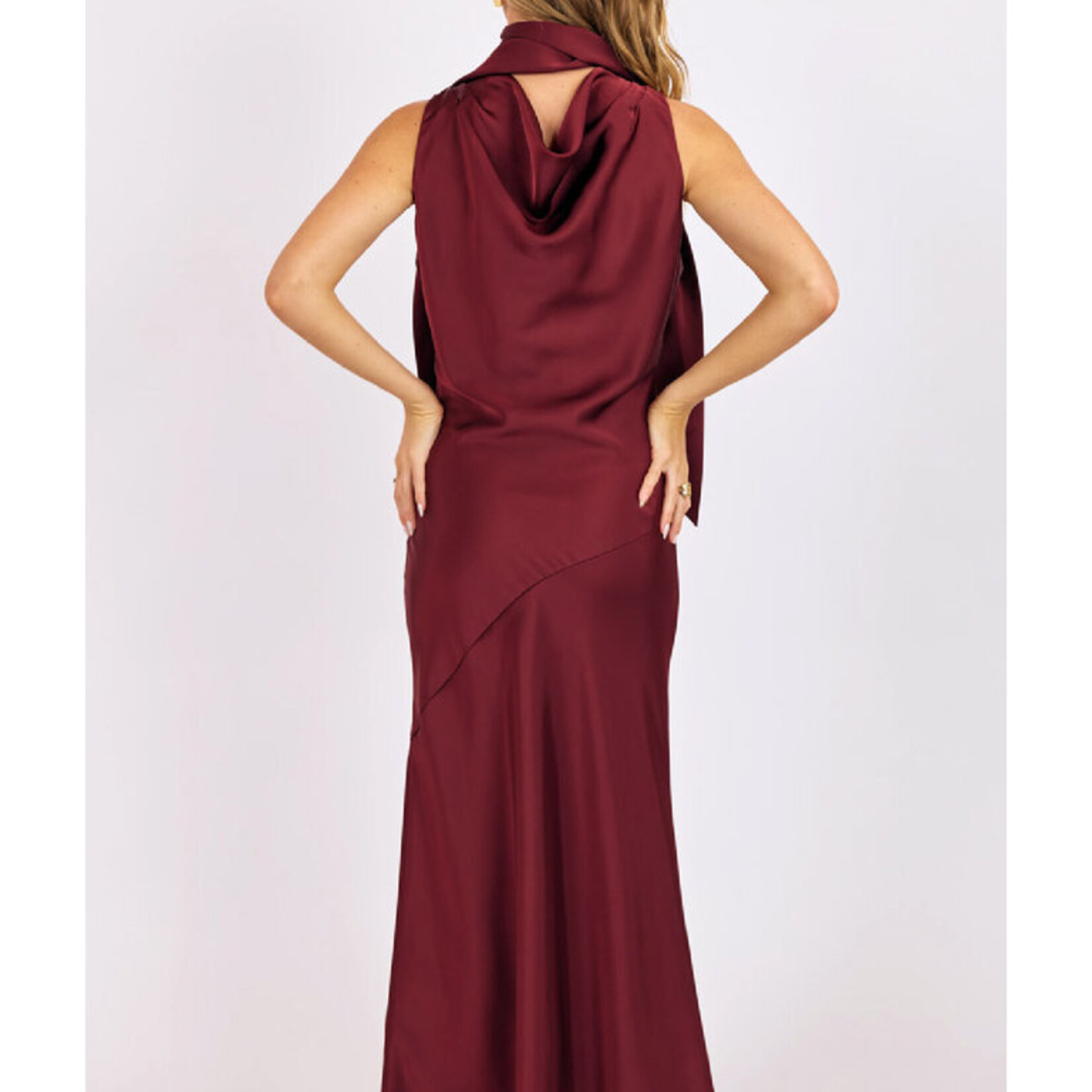 Cabaret Cowl Maxi Dress
