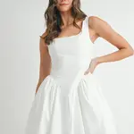 Corset Lace Up Dress