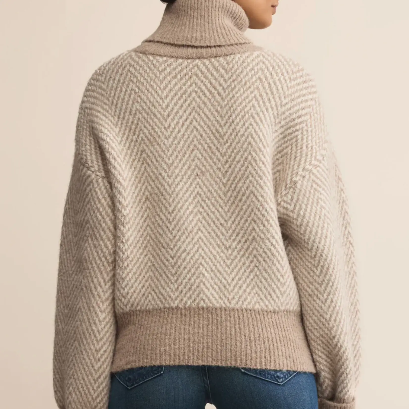 Z Supply Balkan Funnel Neck Sweater