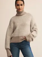 Z Supply Balkan Funnel Neck Sweater