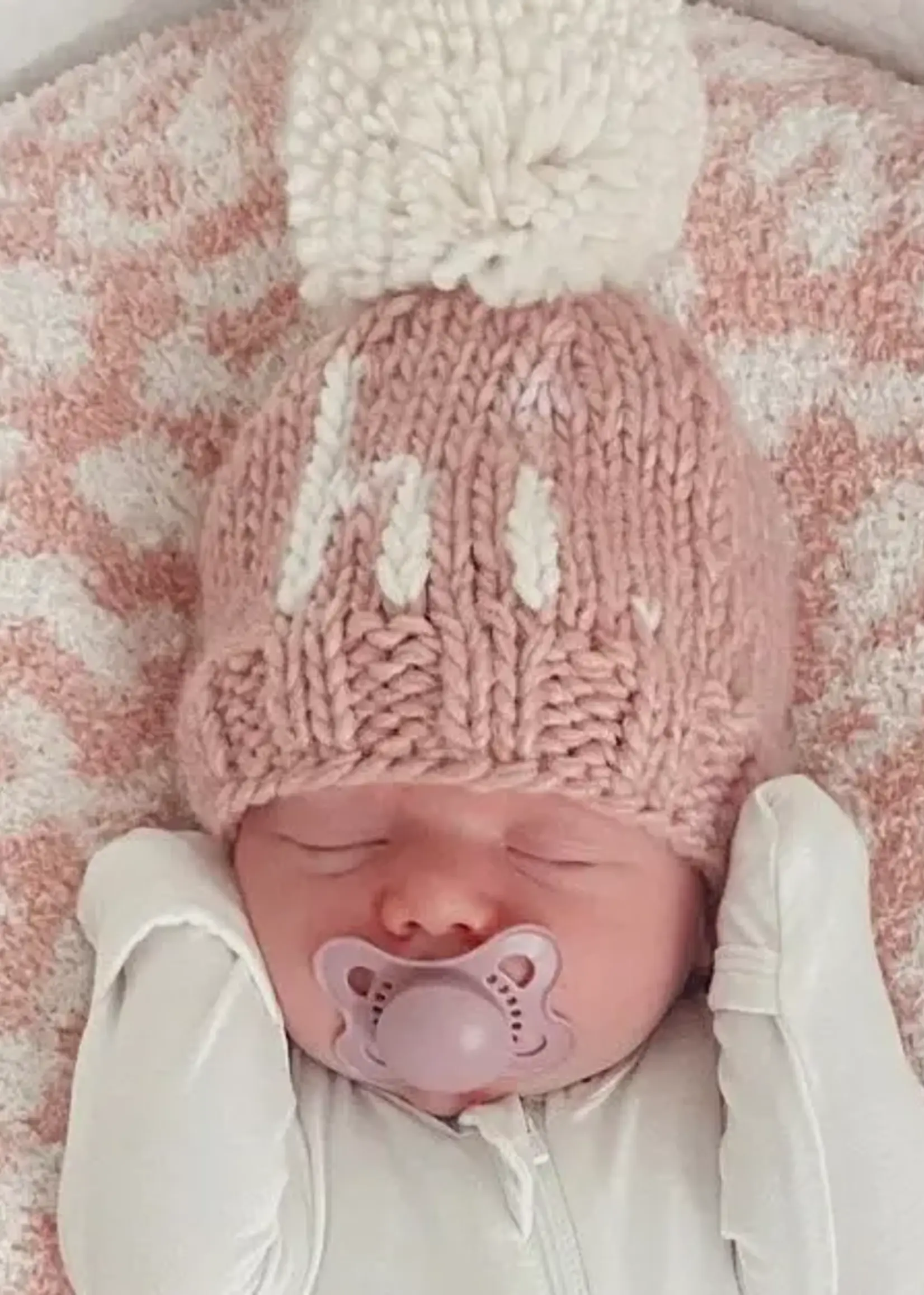 Pink Hi Beanie - Newborn