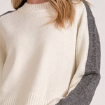 Crewnk Color Block Sweater