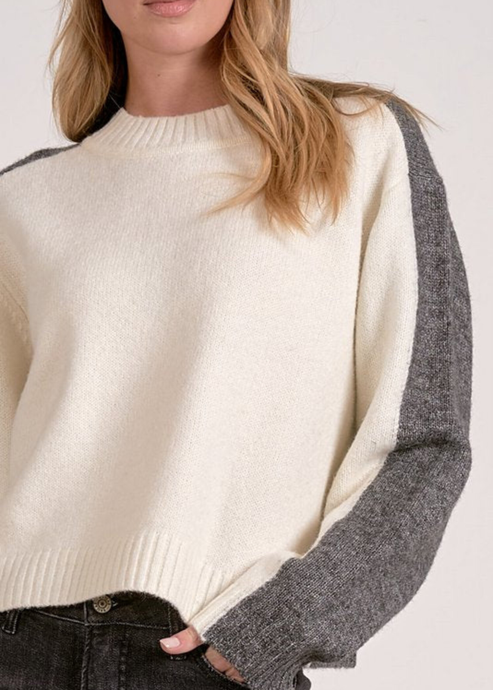 Crewnk Color Block Sweater