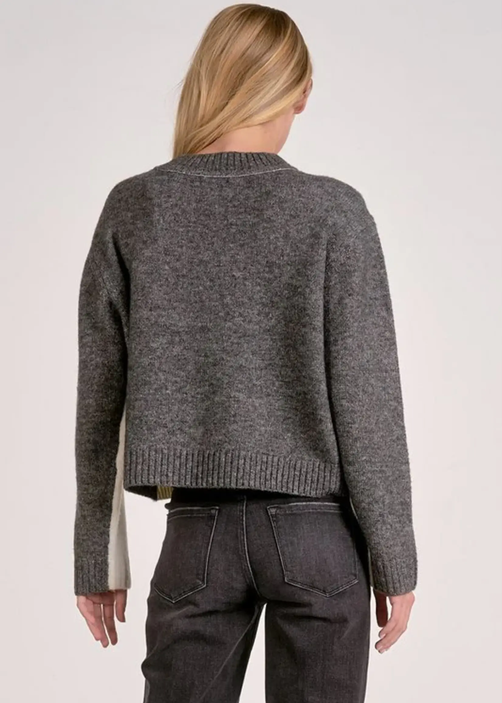Crewnk Color Block Sweater