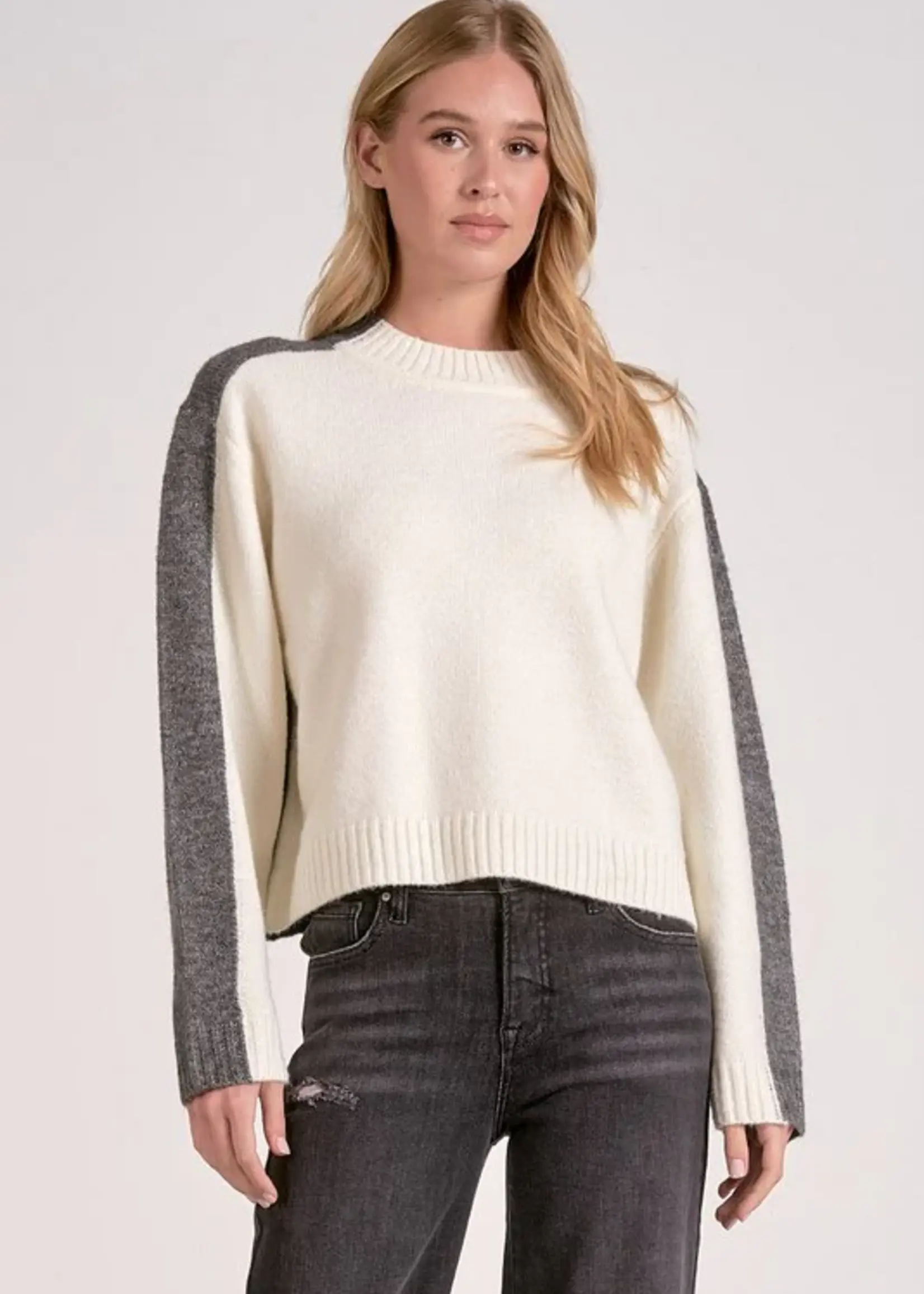 Crewnk Color Block Sweater