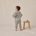 Rylee + Cru LLC Ocean Stripe Waffle Slouch Set