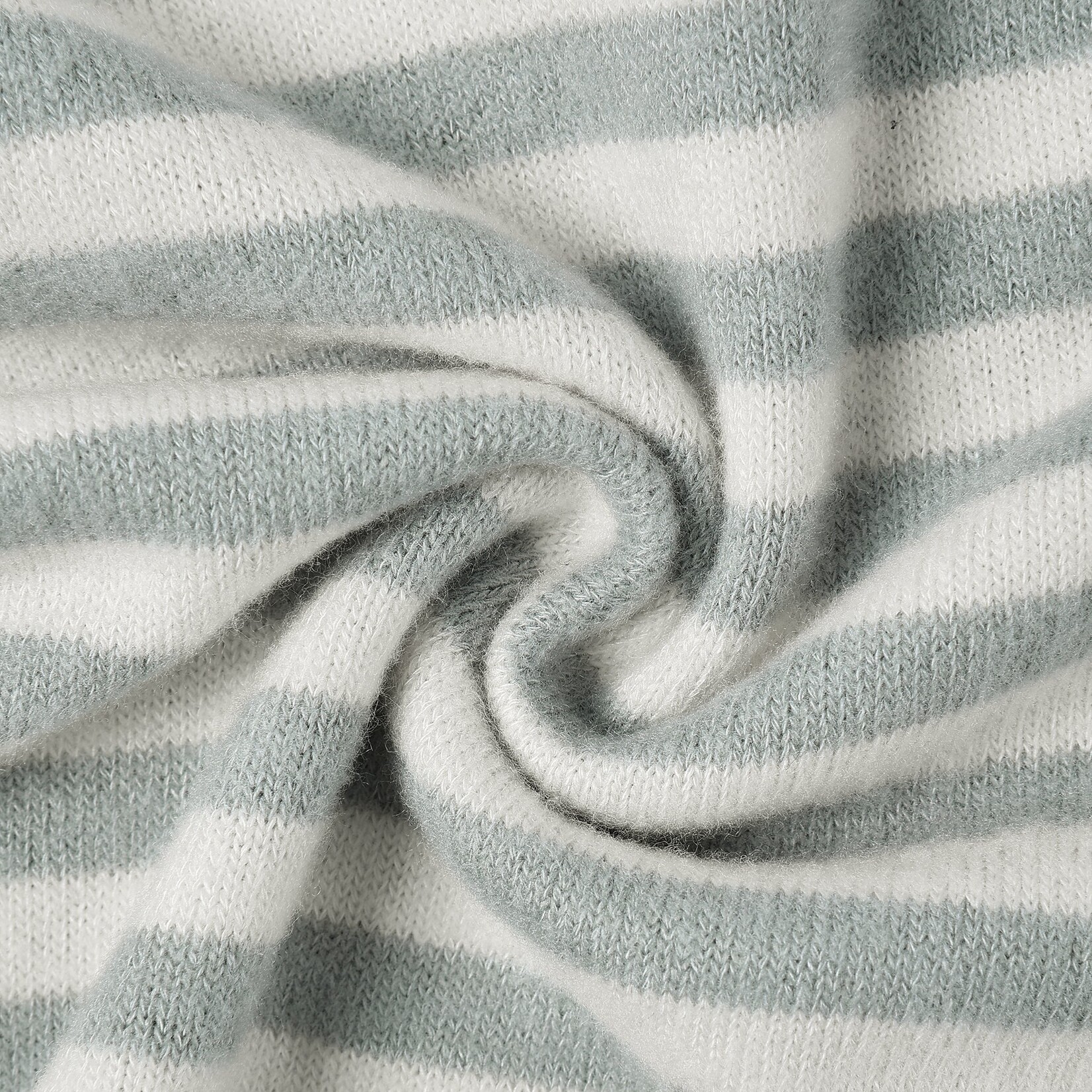 Rylee + Cru LLC Blue Stripe Cozy Set