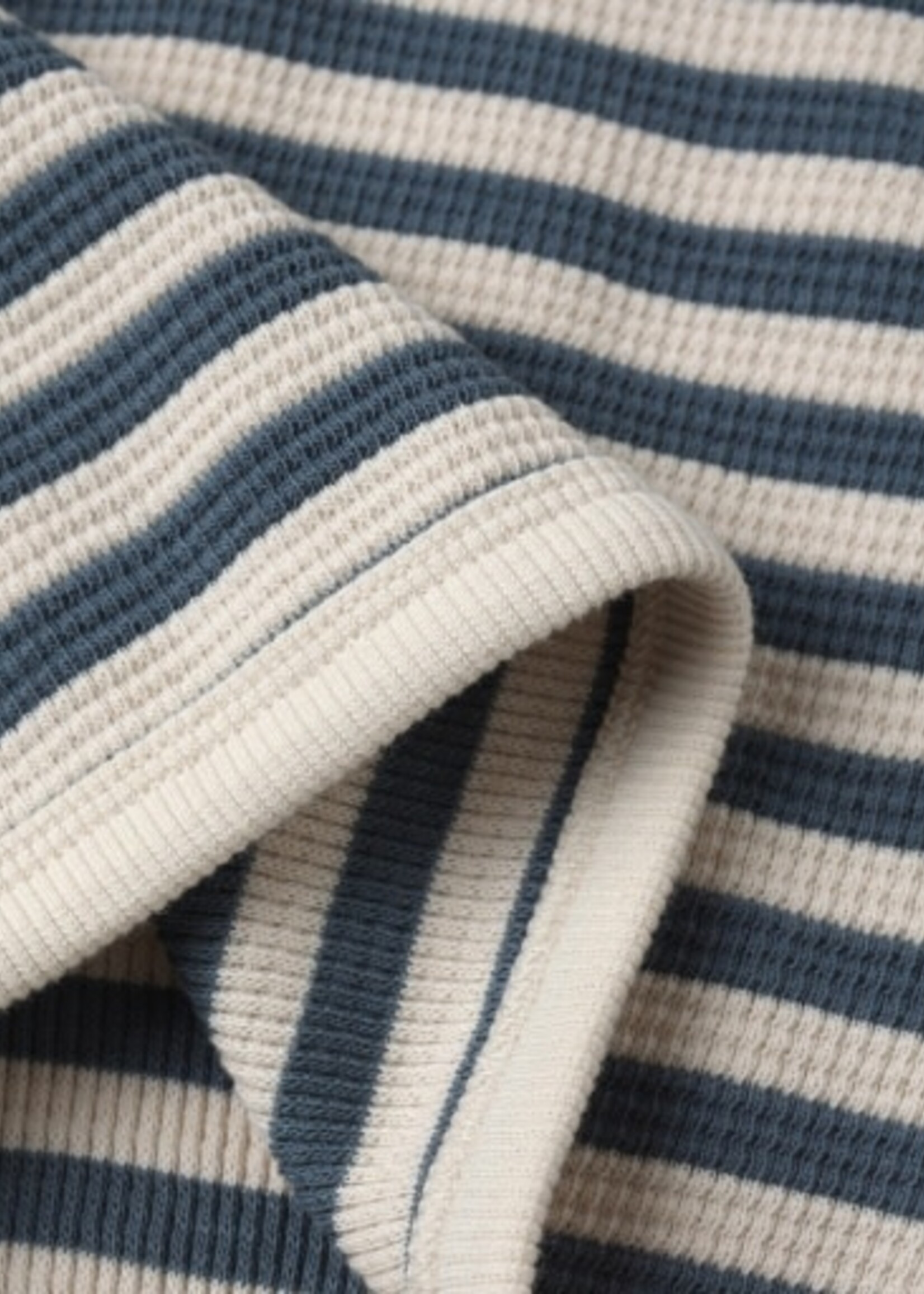 Rylee + Cru LLC Ocean Stripe Waffle Slouch Set