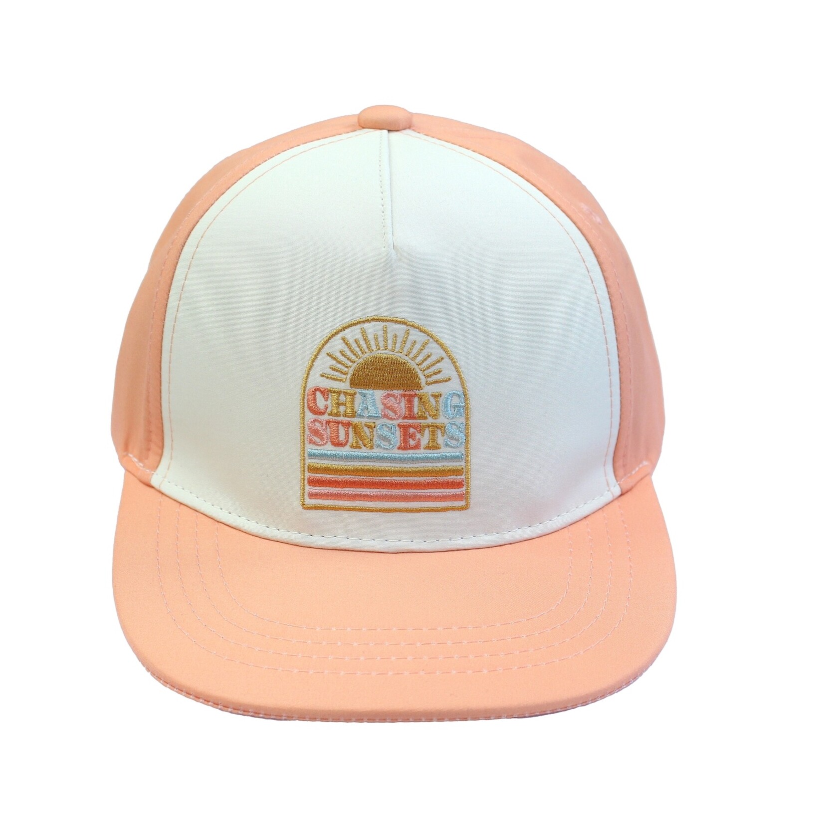 Emerson and Friends Chasing Sunsets Beachy Kids Snapback Hat