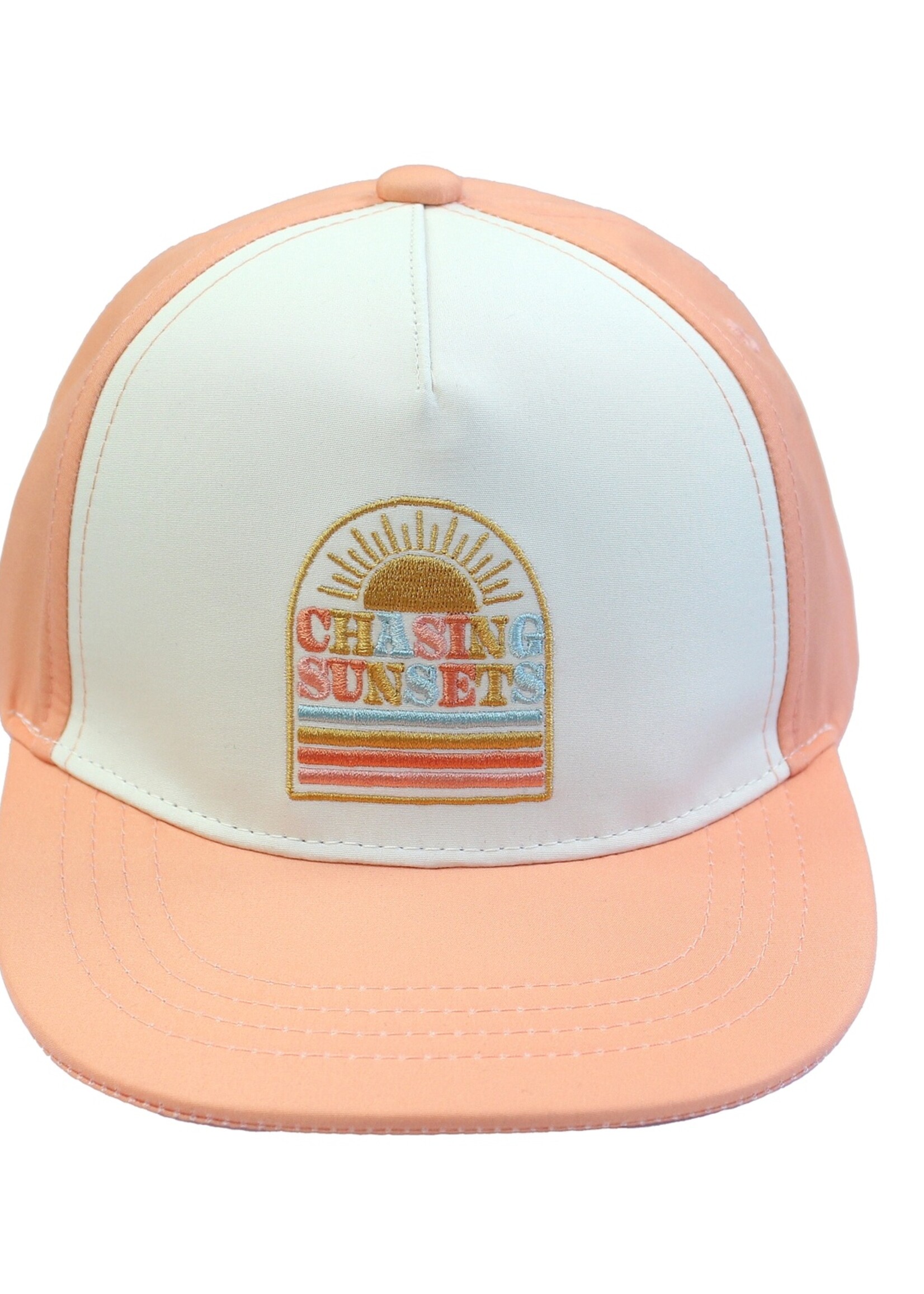 Emerson and Friends Chasing Sunsets Beachy Kids Snapback Hat