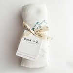 Surfer Wave Organic Bamboo Swaddle