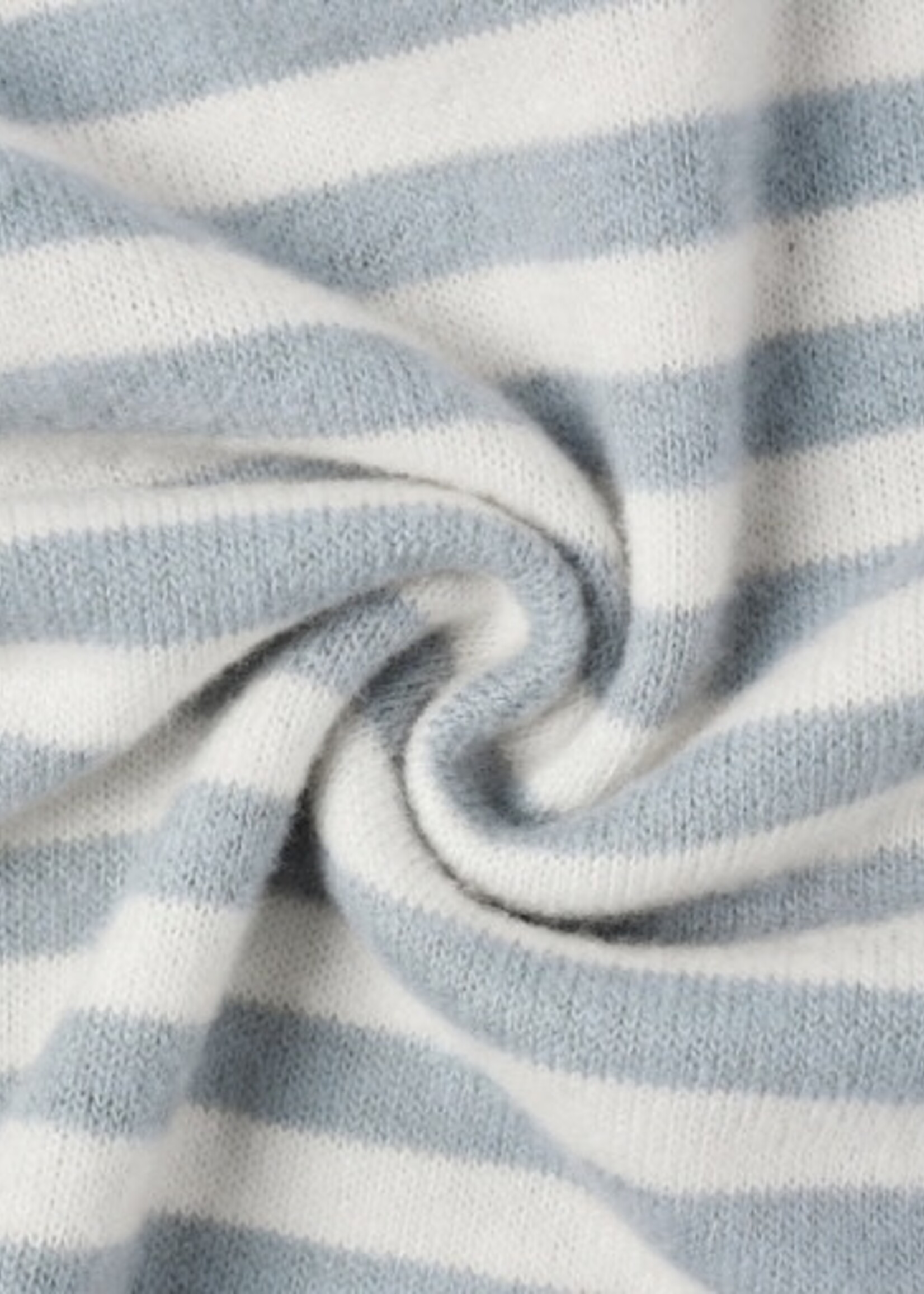 Rylee + Cru LLC Blue Stripe Cozy Set