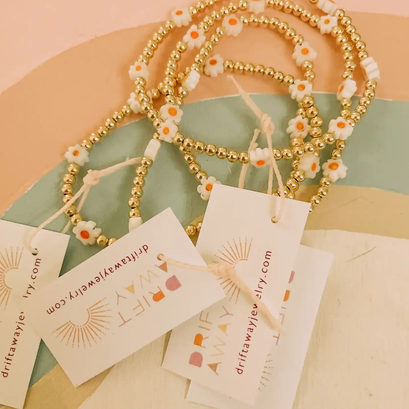 driftaway jewelry Daisy Gold Filled Bracelet