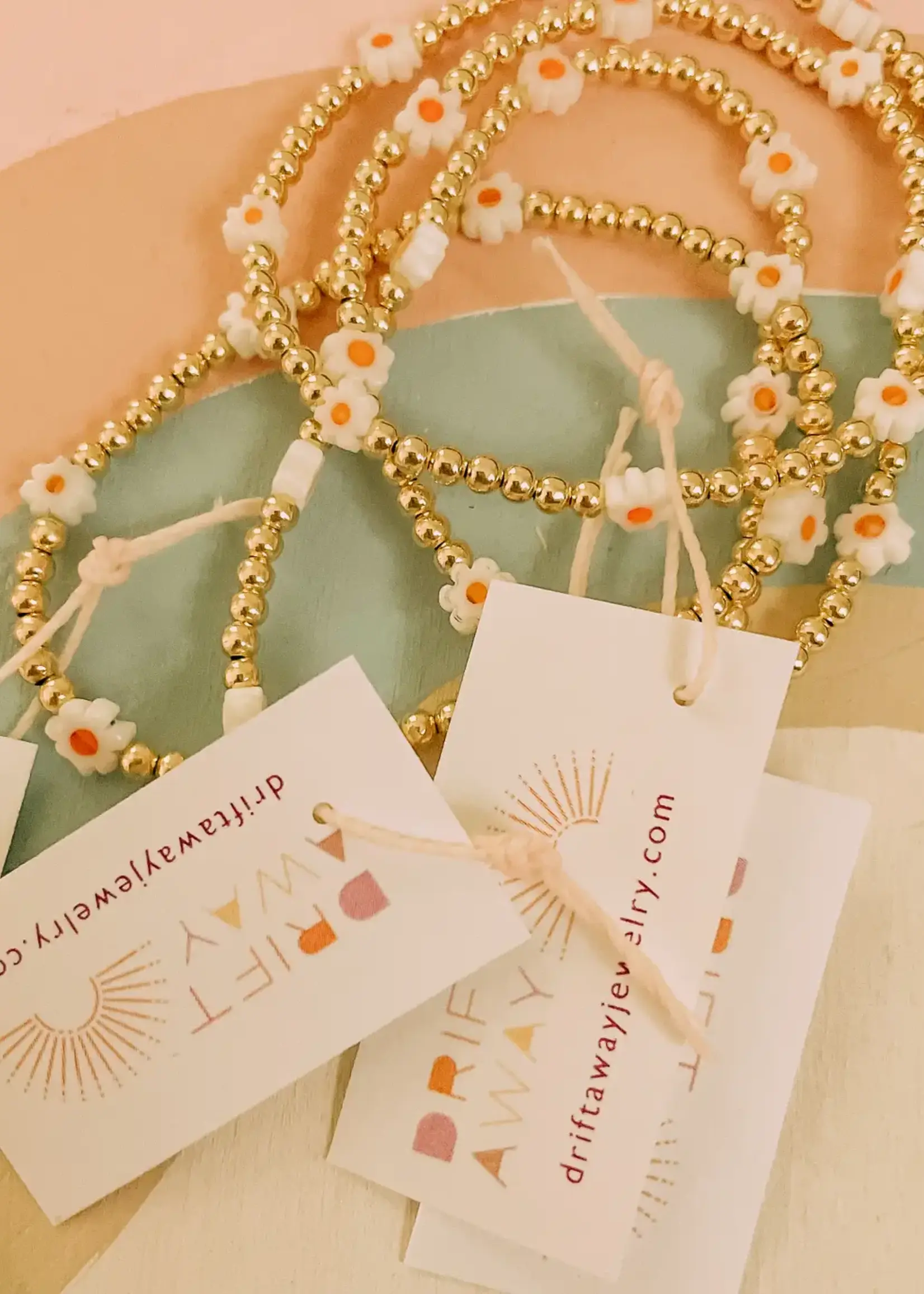 driftaway jewelry Daisy Gold Filled Bracelet