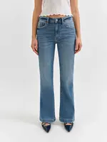 Daze Denim Heartbreaker Mid Rise Flare
