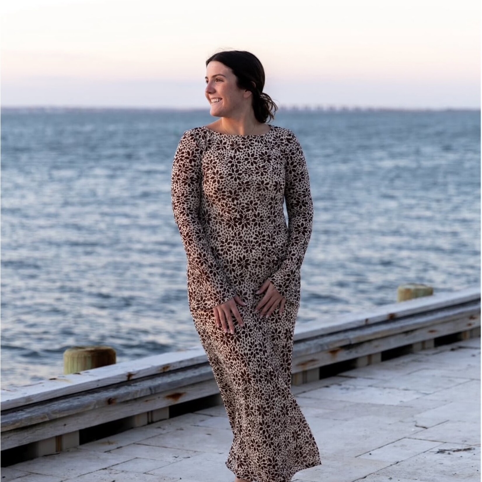 Z Supply Campbell Floral Maxi Dress