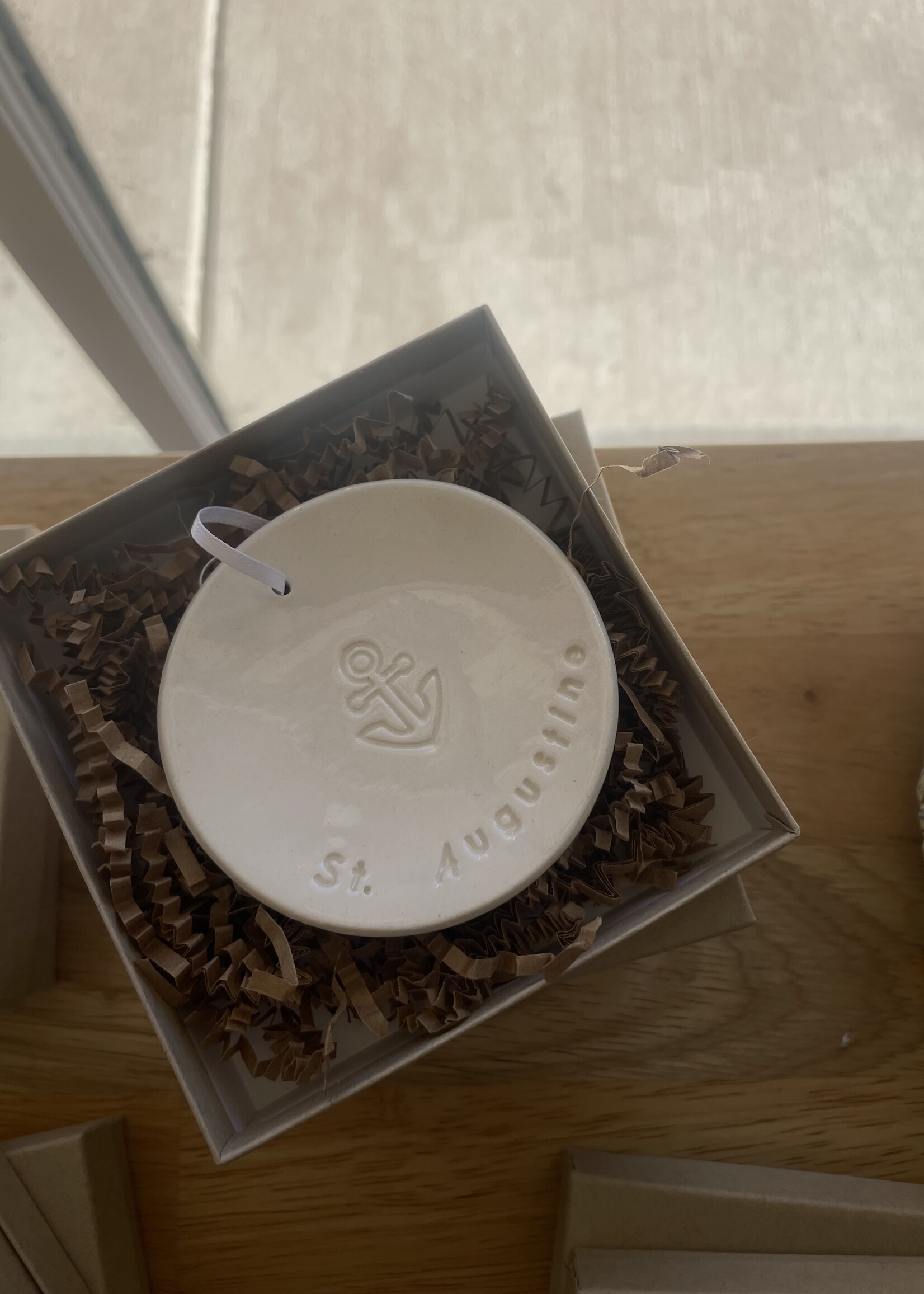 STA Anchor Ceramic Ornament