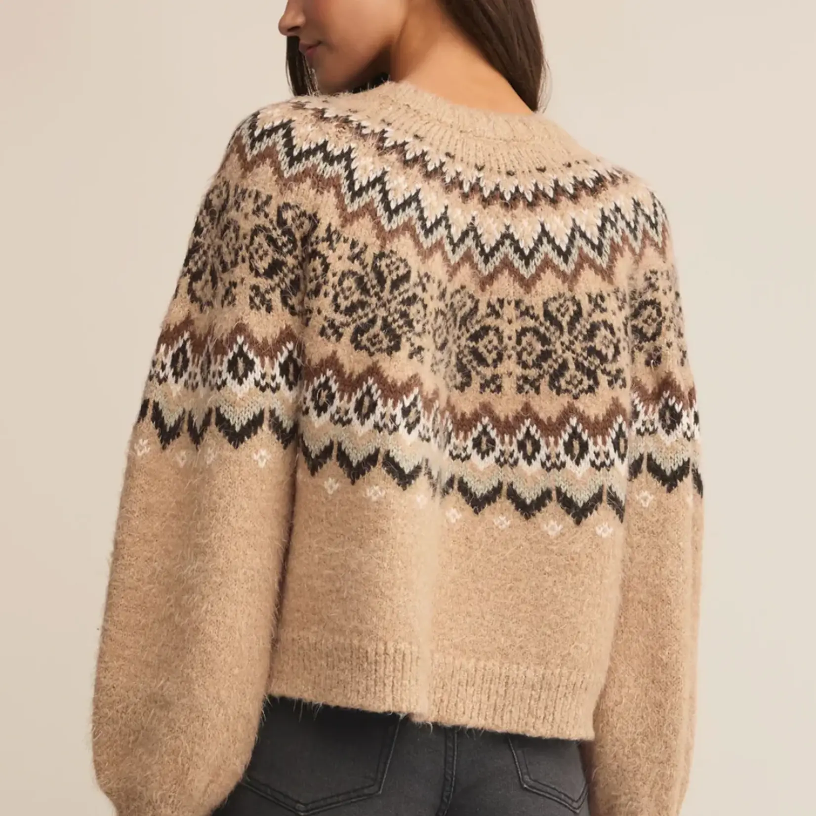 Z Supply Kenaby Fair Isle Sweater
