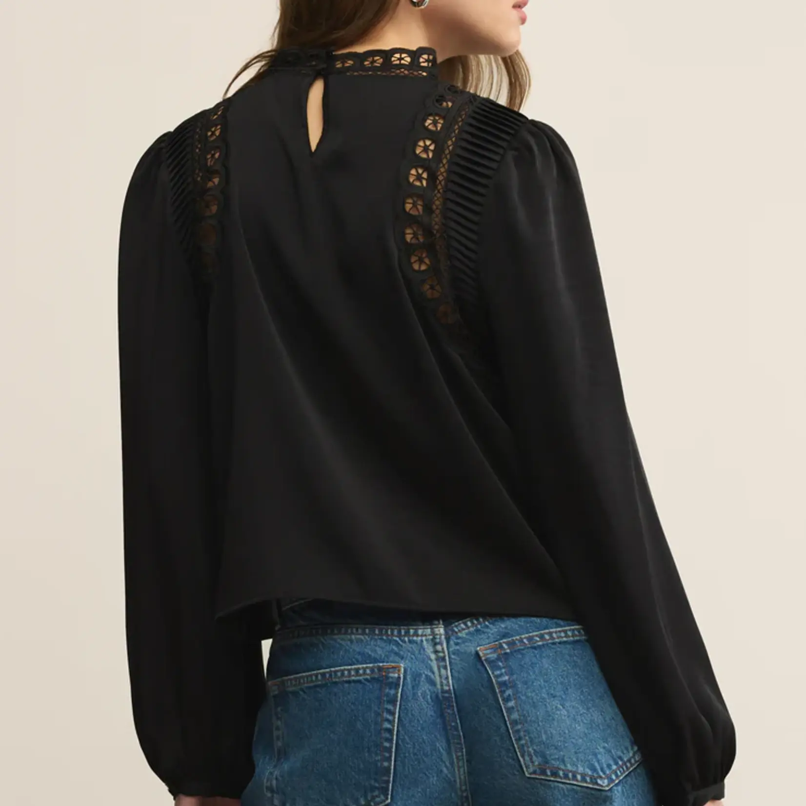 Z Supply Silvana Embroidered Top
