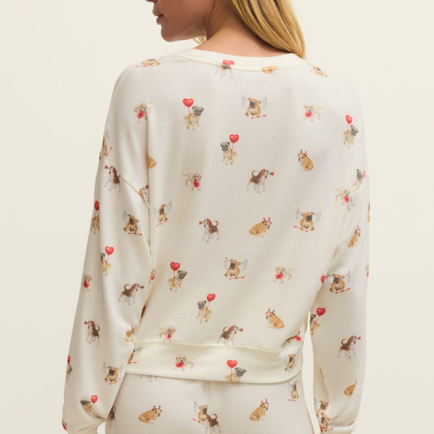 Z Supply Bisous Love Pup Top