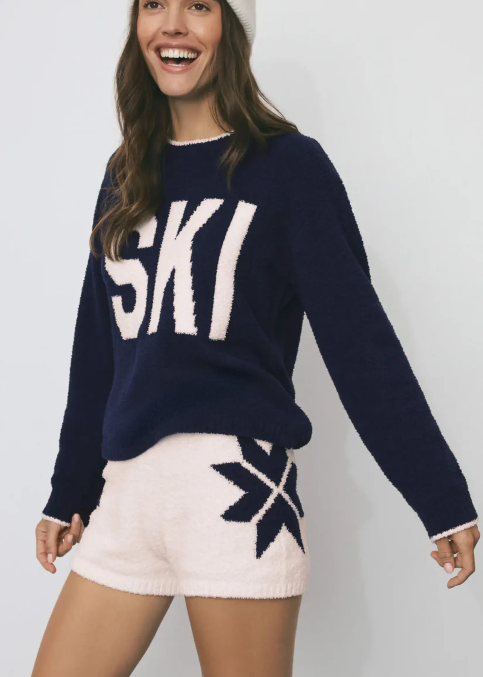 Z Supply Fairisle Plush Short