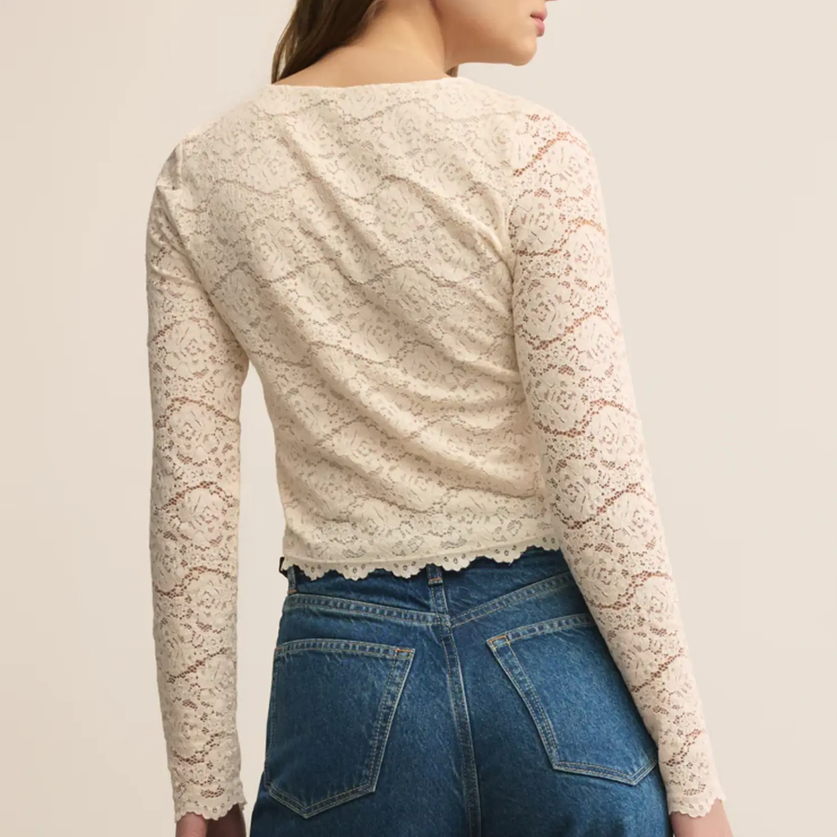 Z Supply Aurora Lace Top
