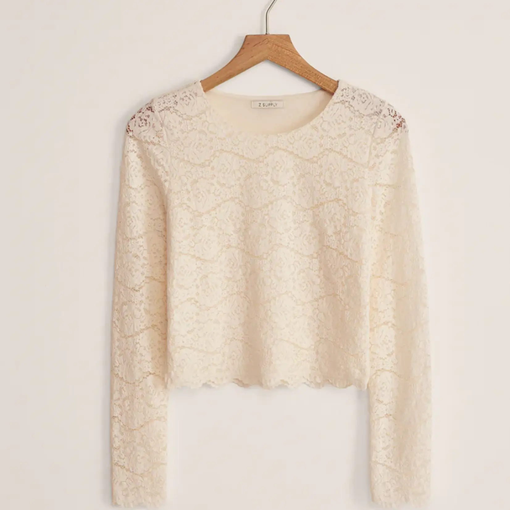 Z Supply Aurora Lace Top