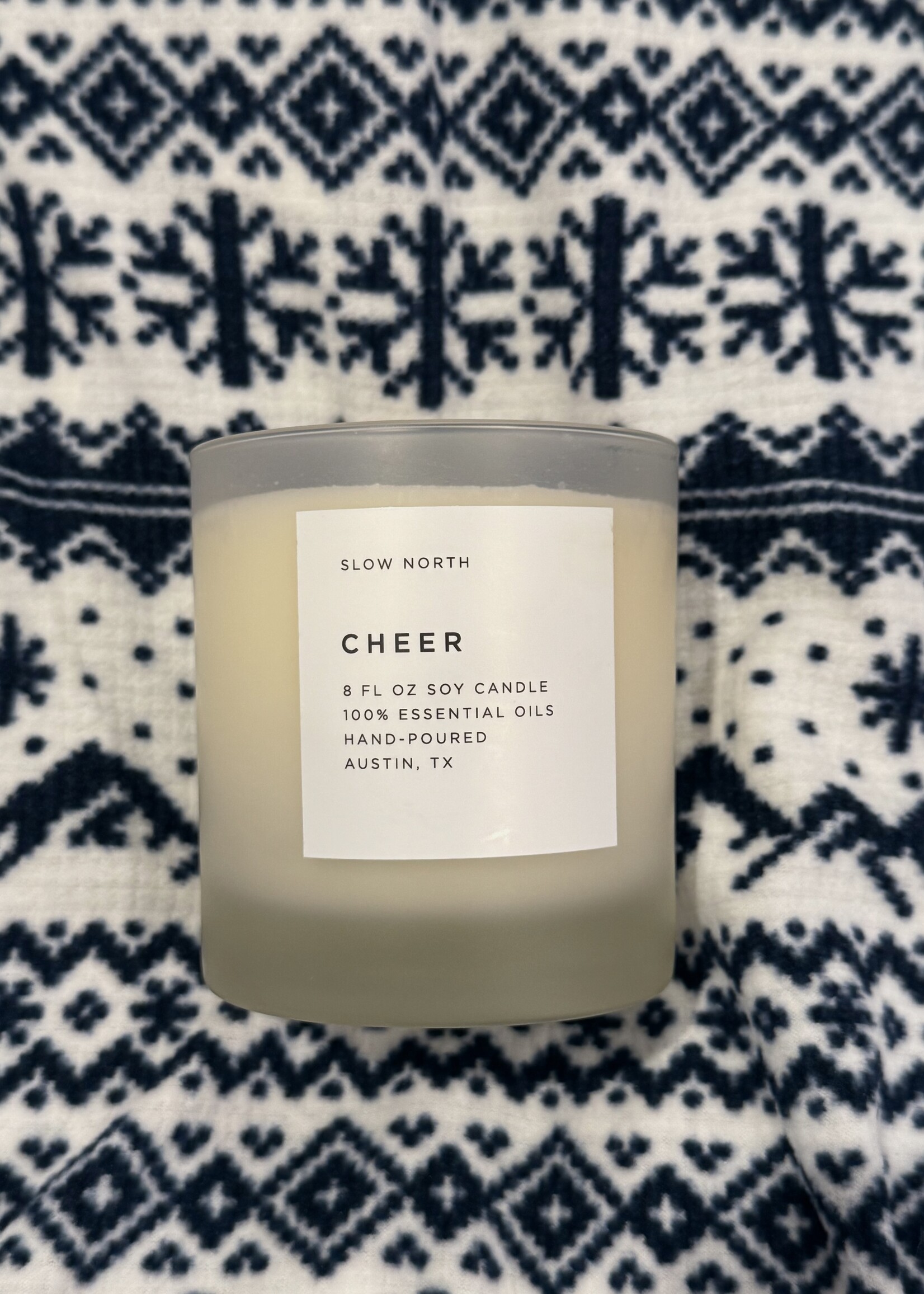 Slow North Frosted Candle - Seasonal