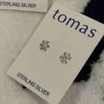 SS CZ Snowflake Studs