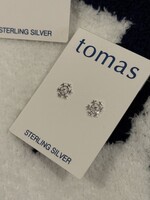 SS CZ Snowflake Studs