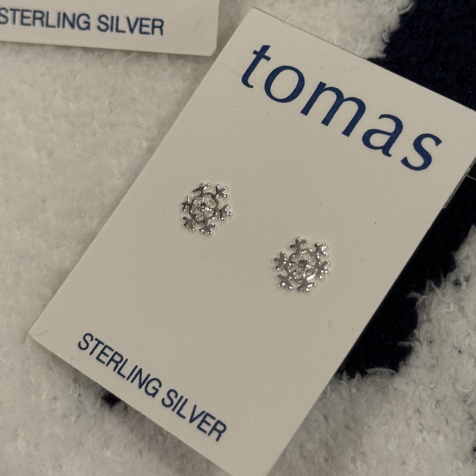 SS CZ Snowflake Studs