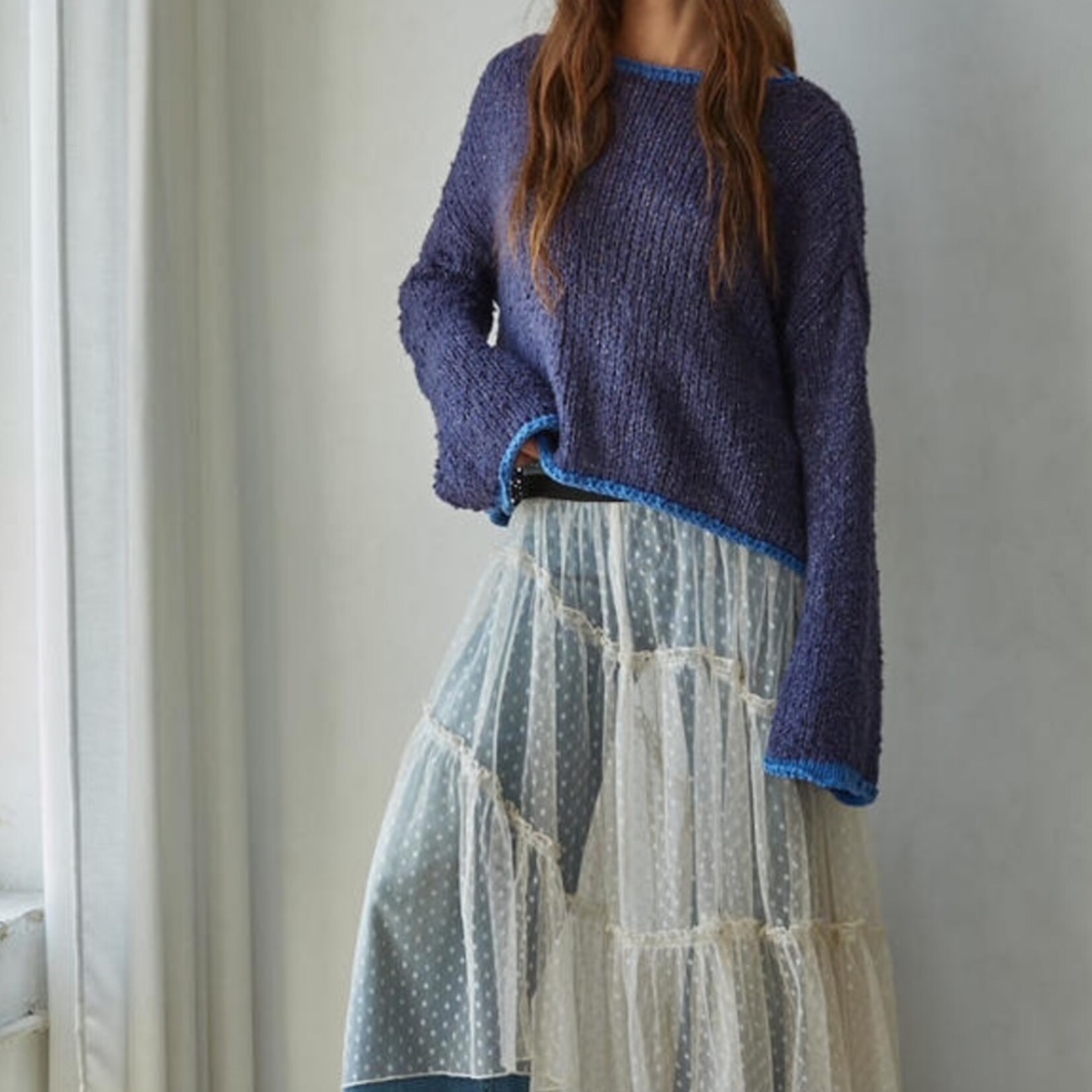 By Together Chase the Night Lace Skirt