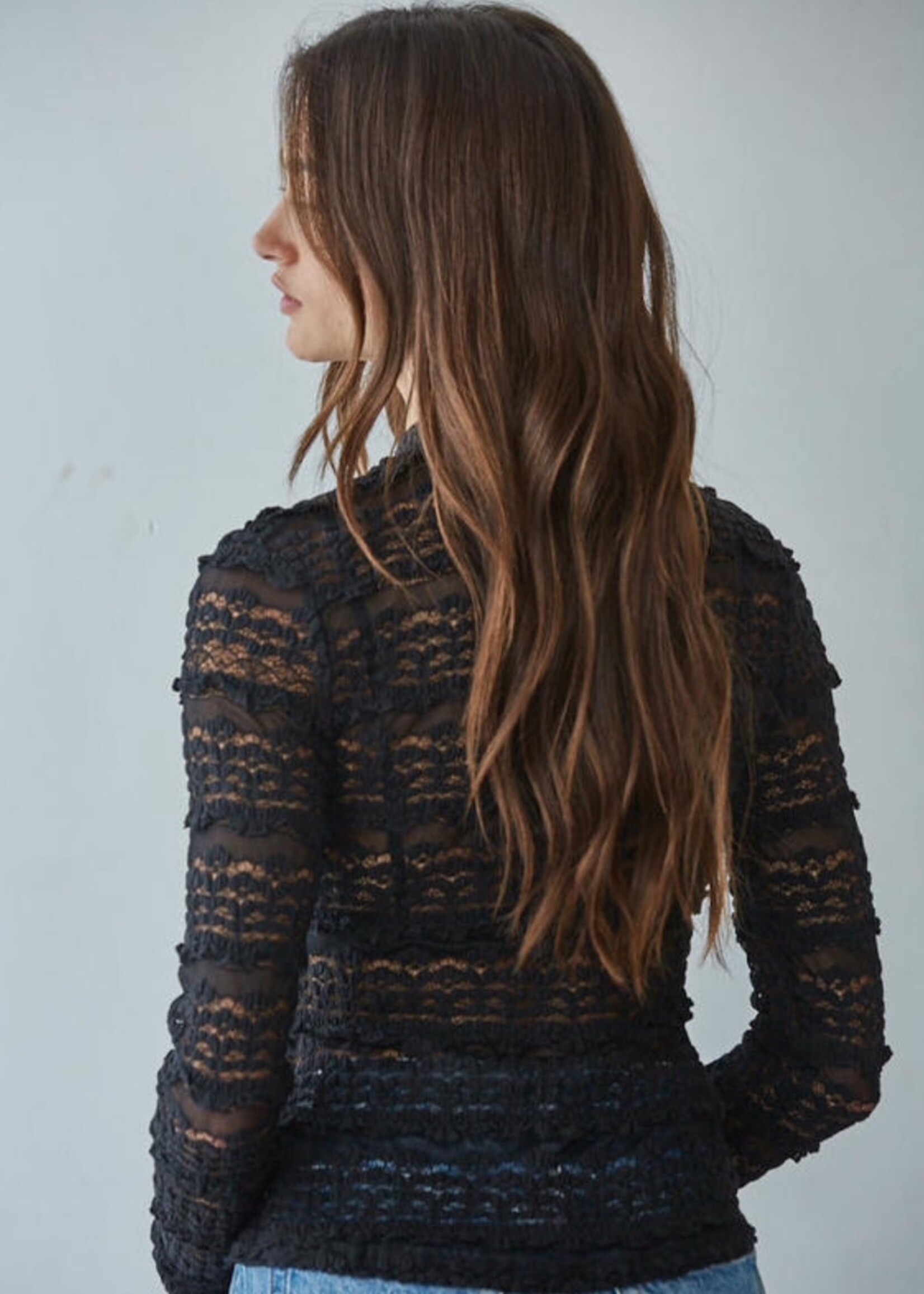 By Together Allure Textured Lace Top