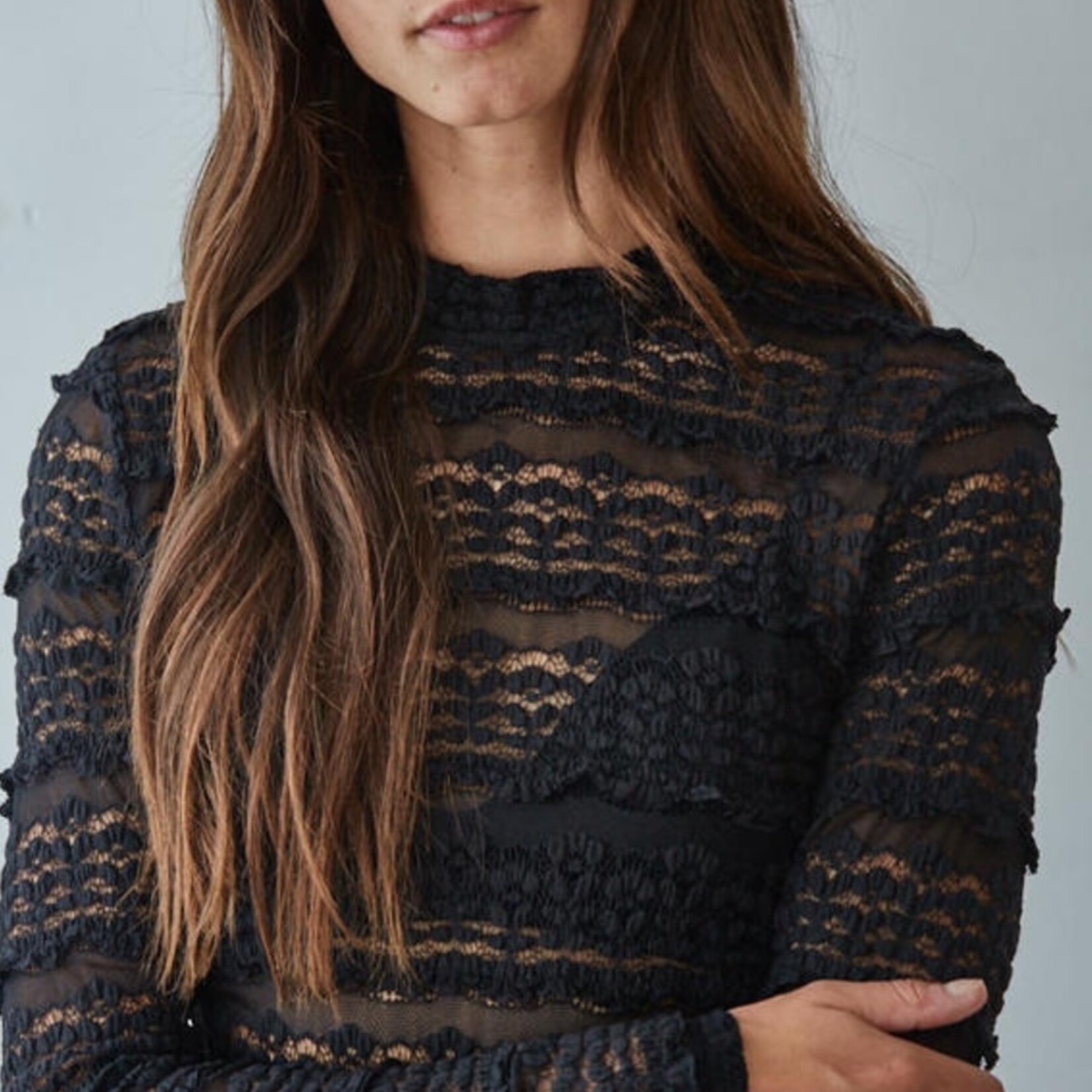 By Together Allure Textured Lace Top