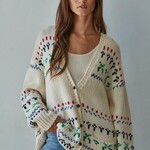By Together Fair Isle Cardigan Sweater