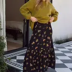 Saltwater Luxe Dagny Midi Skirt