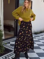 Saltwater Luxe Dagny Midi Skirt