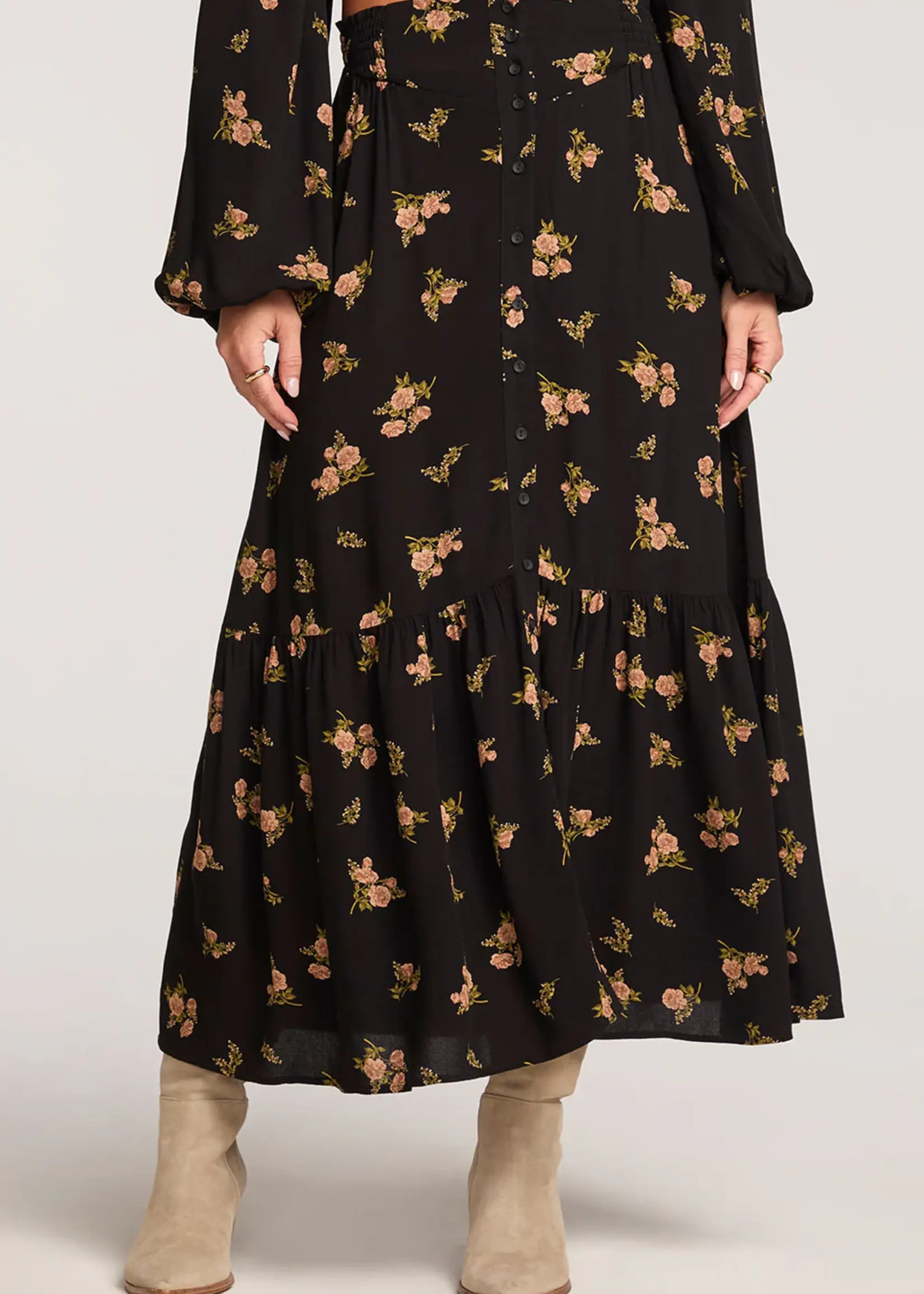 Saltwater Luxe Dagny Midi Skirt