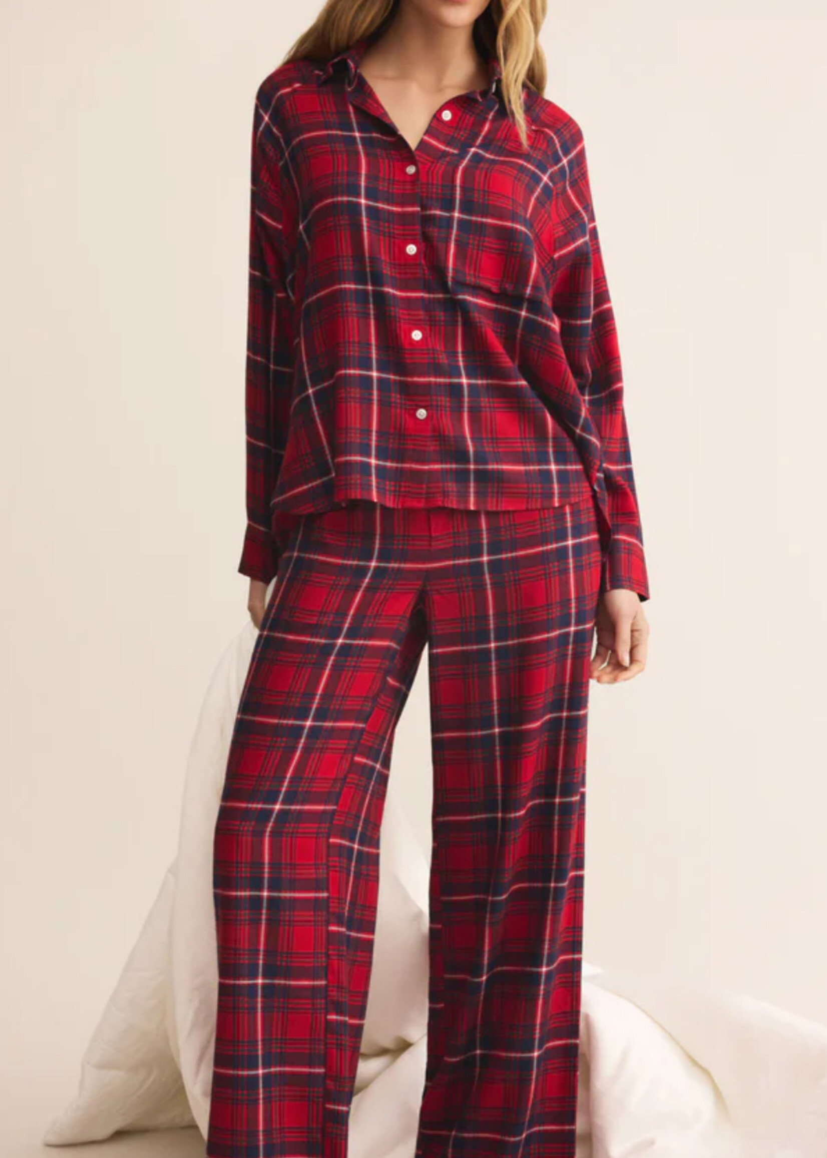 Z Supply River Plaid Button Up